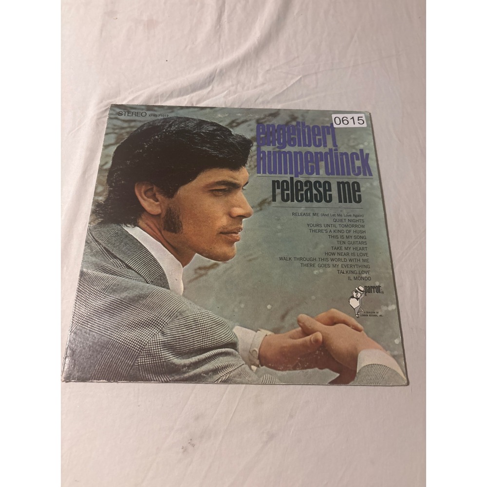 Engelbert Humperdinck Release Me Vinyl LP Record 12" Parrot XPAS‎ 71012 Stereo